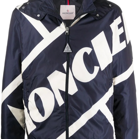 Moncler Bert Hooded Jacket Down Filled Size 4 Large New - Picture 5 of 9